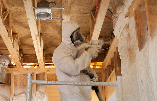 spray foam insulation